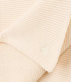Petit Bateau Schlafsäcke, Decken|Newborn*Strickdecke. naturfarben AVALANCHE