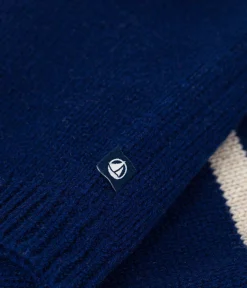 Petit Bateau Pullover, Cardigans*Strickpullover mit Wollanteil blau MEDIEVAL/ AVALANCHE