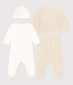 Petit Bateau Schlafanzüge, Strampler|Newborn*4-teiliges Baby-Set aus Baumwolle variante 1