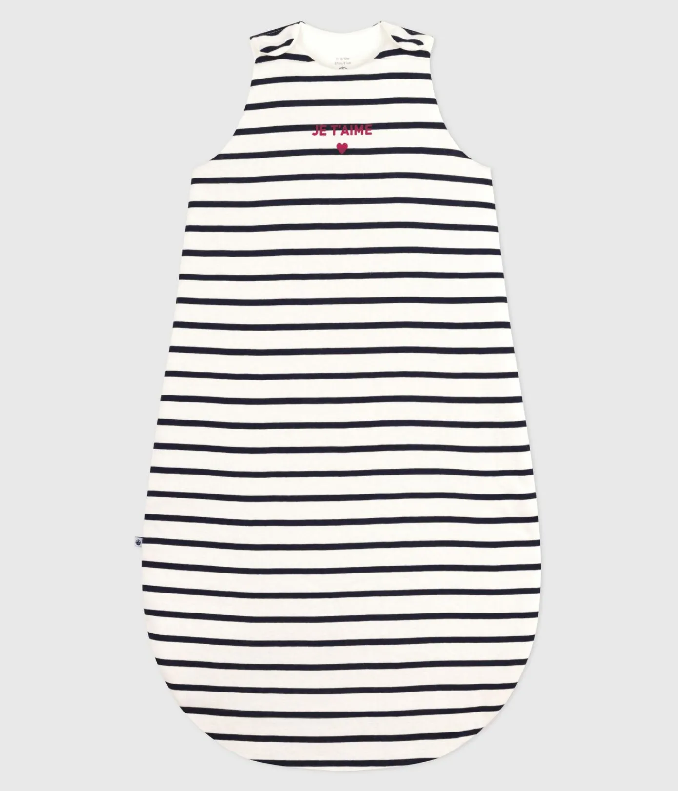 Petit Bateau Schlafsäcke, Decken|Newborn*TOG 2 Babyschlafsack aus Baumwolle weiss MARSHMALLOW/blau SMOKING