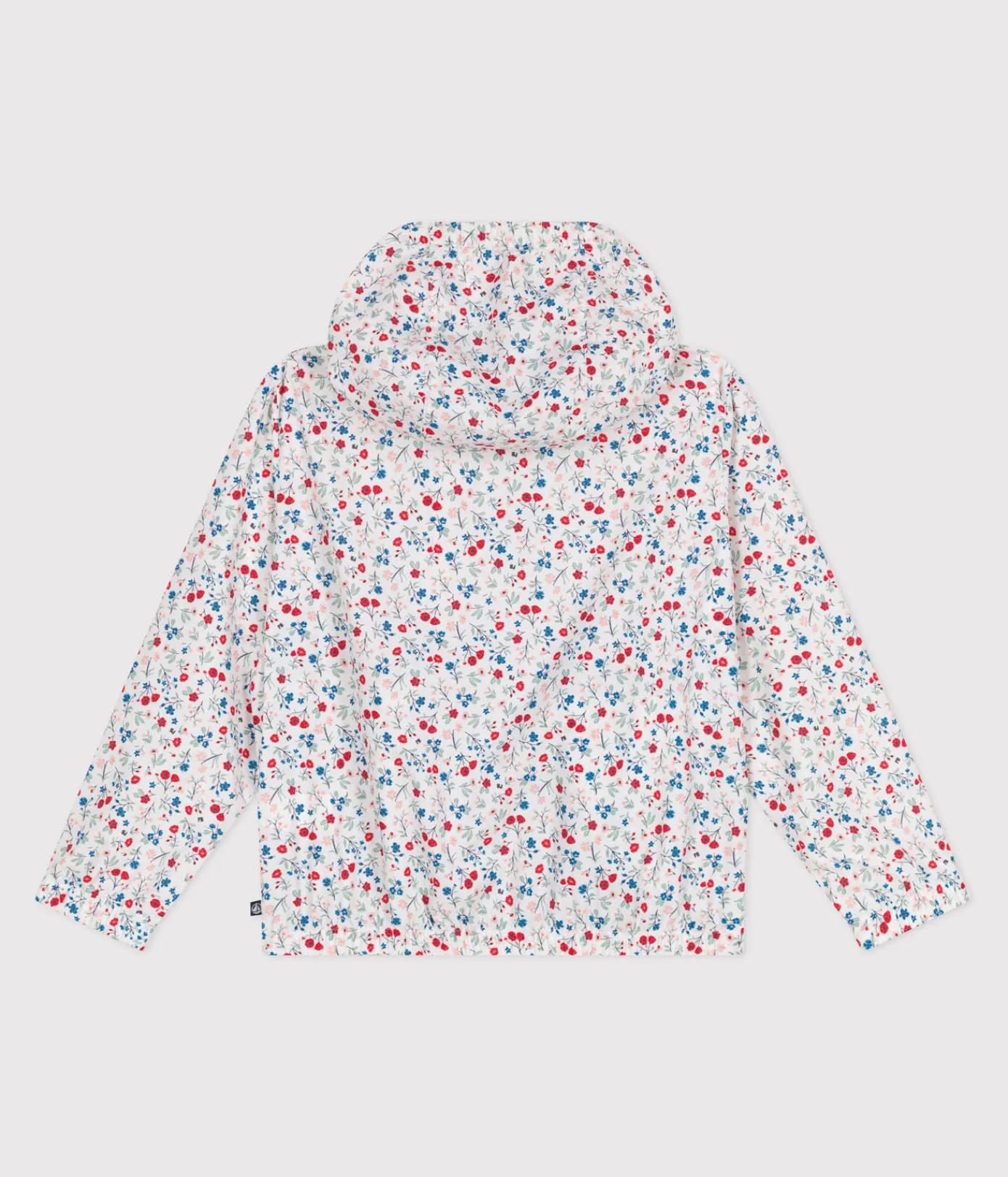 Petit Bateau Mäntel, Jacken, Regenjacken*Ultraleichte Kinder-Windjacke weiss MARSHMALLOW/weiss MULTICO