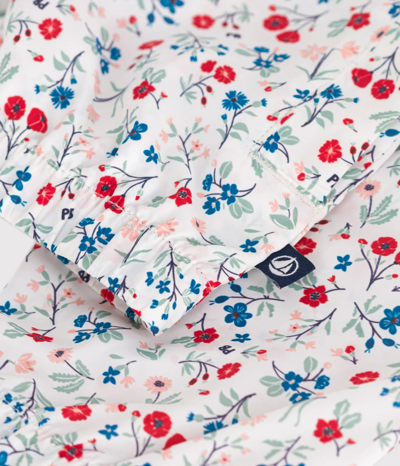 Petit Bateau Mäntel, Jacken, Regenjacken*Ultraleichte Kinder-Windjacke weiss MARSHMALLOW/weiss MULTICO