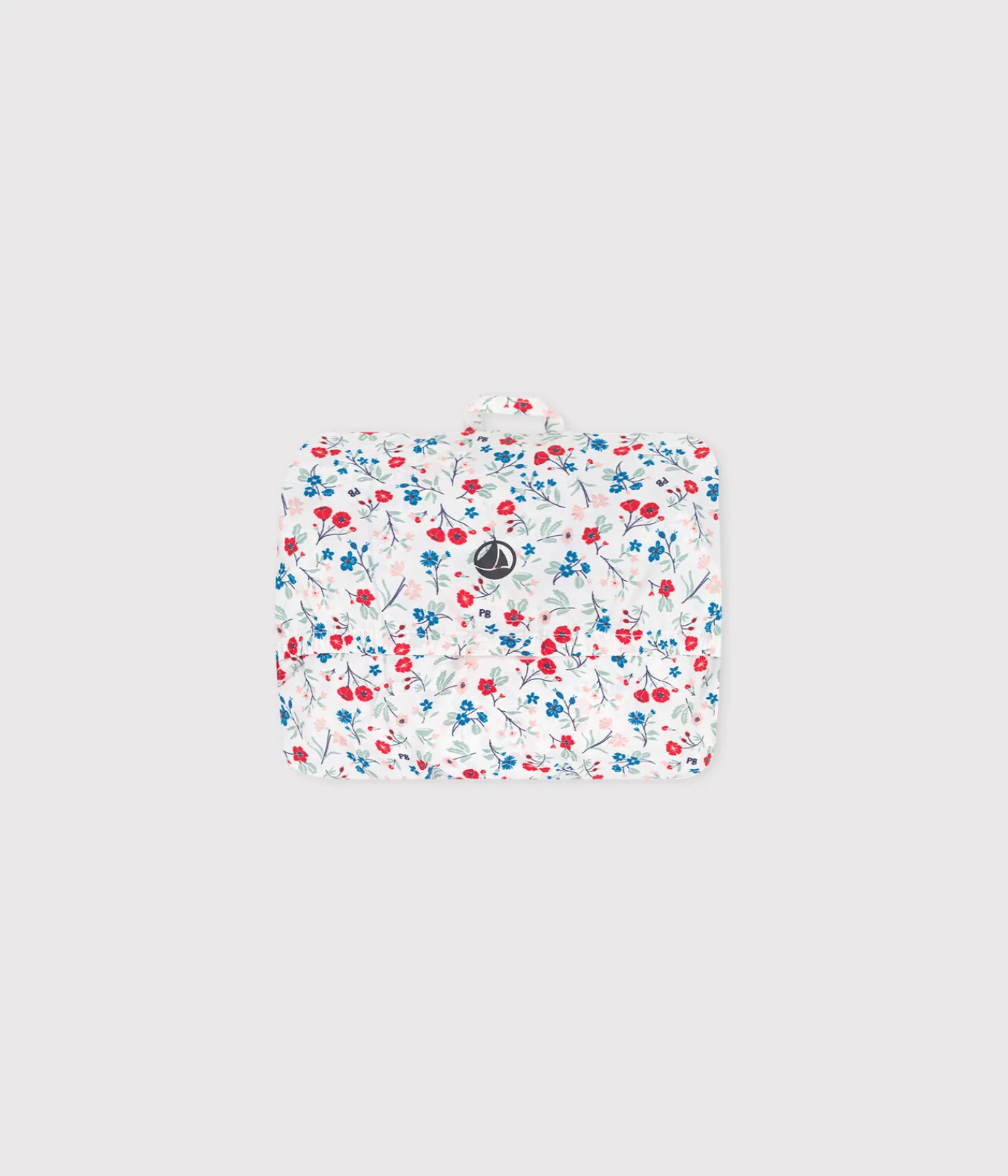 Petit Bateau Mäntel, Jacken, Regenjacken*Ultraleichte Kinder-Windjacke weiss MARSHMALLOW/weiss MULTICO