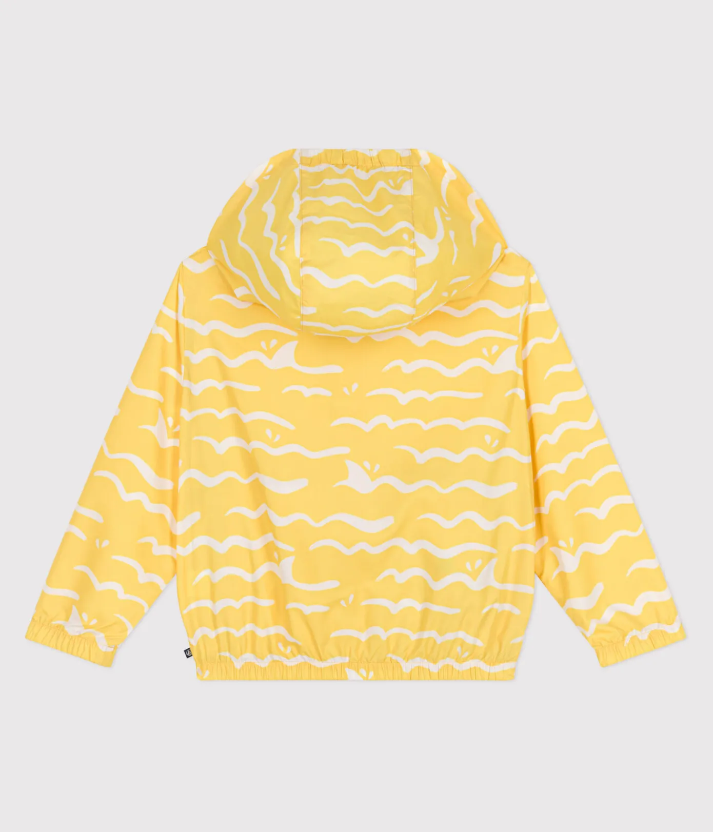 Petit Bateau Mäntel, Jacken, Regenjacken*Ultraleichte Kinder-Windjacke gelb ORGE/weiss MARSHMALLOW