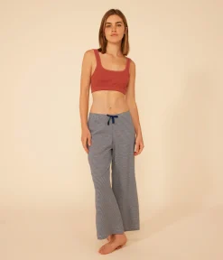 Petit Bateau Bhs, Slips, Bodys*Unifarbenes Damen-Bustier aus Baumwolle und Elastan braun FAMEUX