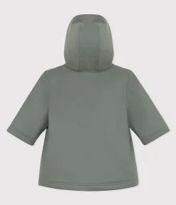 Petit Bateau Jacken, Anoraks*Warme Baby-Regenjacke grün THUYA