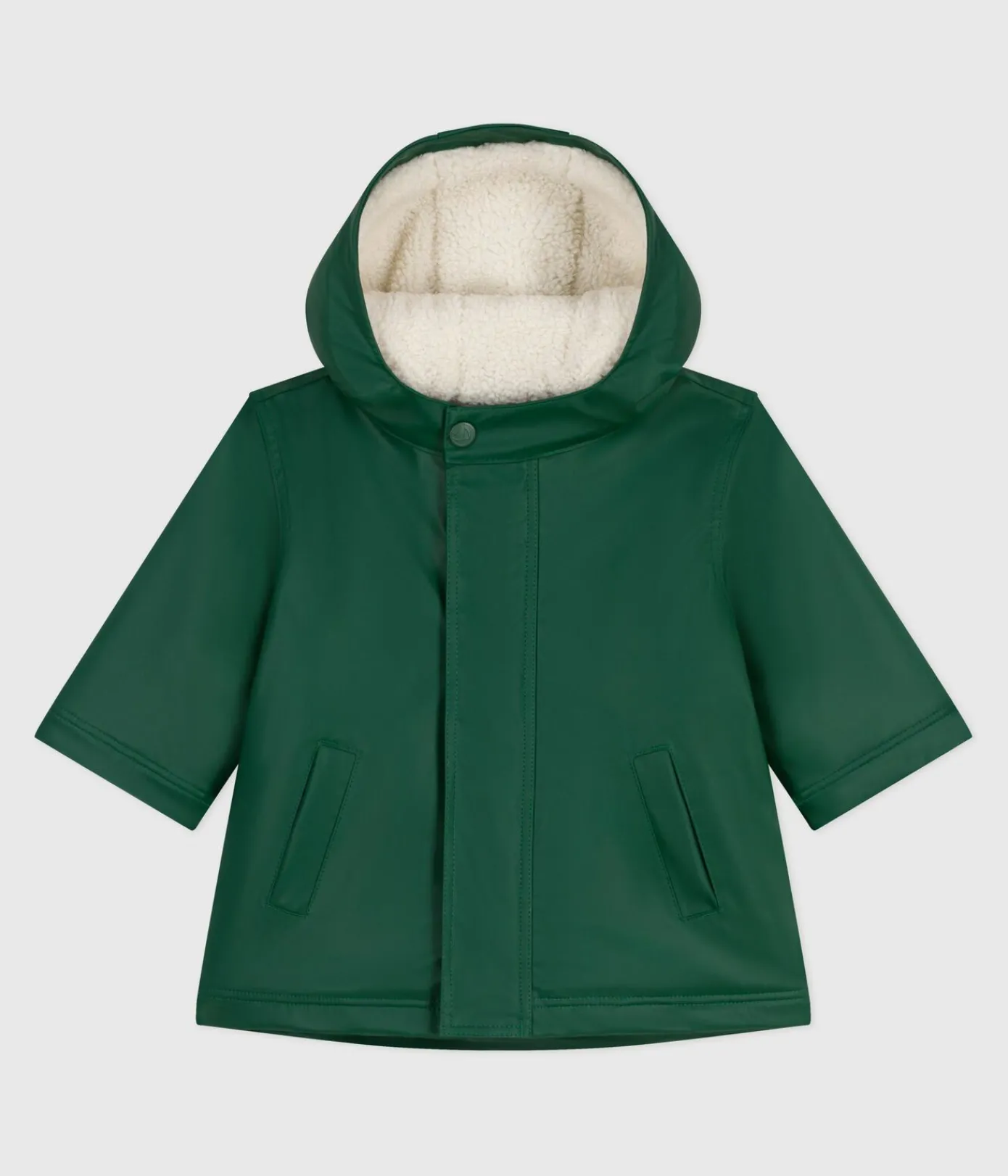 Petit Bateau Jacken, Anoraks*Warme Baby-Regenjacke mit Sherpa WILLOW