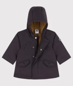 Petit Bateau Jacken, Anoraks*Wasserabweisender Baby-Parka grau DUMBO