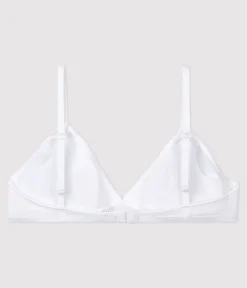Petit Bateau Bustiers, Mädchen-Bhs*Weißer BH mit Pads für Mädchen weiss ECUME