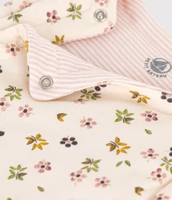 Petit Bateau Pullover, Cardigans*WENDBARE BABY-WESTE AUS BAUMWOLLE beige AVALANCHE/ CUIVRE