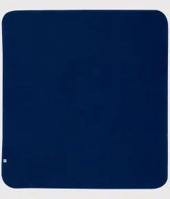 Petit Bateau Accessoires, Sonnenhüte, Caps|Schlafsäcke, Decken*Wendbare Decke mit UV-Schutz aus Jersey blau SMOKING/weiss ECUME