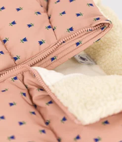Petit Bateau Mäntel, Jacken, Regenjacken*Winterjacke mit ausziehbarer Kapuze für Mädchen VINTAGE/ MULTICO